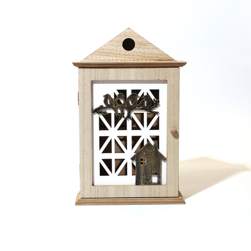 亚马逊木质墙上钥匙壁挂架玄关客厅卧室进门摆件收纳置物架跨境