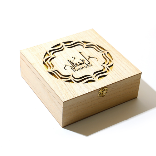 翻盖礼品盒复古木盒蜂蜜茶叶包装盒礼物盒简约木质空盒子厂家批发