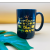 AT405-1 Black Background Gold Word Inspirational Upward Encourage Ceramic Cup 13 Oz Mug Daily Use Articles Water Cup2023
