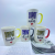 Cross-Border New English Ceramic Cup Multiple Mixed Mug Festival Cup Gift Drinking Cup