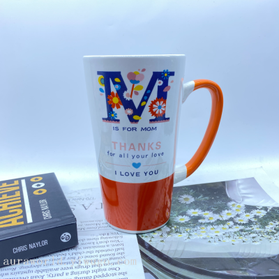 Cross-Border Mother's Day Ceramic Cup Holiday Gift Mug E-Commerce Hot Sale Drinking Cup a