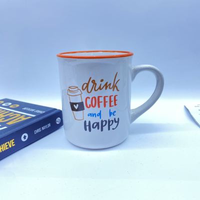 Ceramic Coffee Cup Color Box Packaging Four Mixed Mug E-Commerce Hot-Selling Product Coffee Cup a