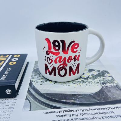 Mo962 Mother's Day Ceramic Cup New Mom Festival Mug Single Color Box Packaging New 2024