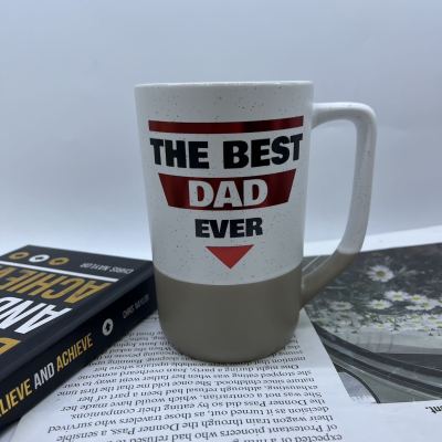 Father's Day Ceramic Cup Mug Drinking Cup Milk Cup Big Belly Cup Water Cup Coffee Cup Daily Necessities