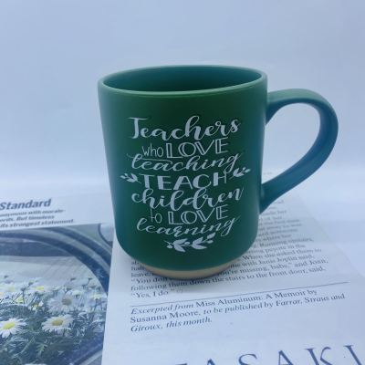 Teacher's Day Ceramic Cup Mug New Milk Cup Coffee Cup Daily Water Cup Big Belly Cup
