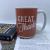 Thanks for Ceramic Cup New Mug Daily Water Cup Foreign Trade Wholesale