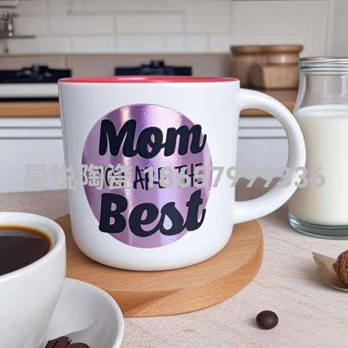 母亲节陶瓷杯新款马克杯祝福咖啡杯新款水杯妈妈礼物赠送