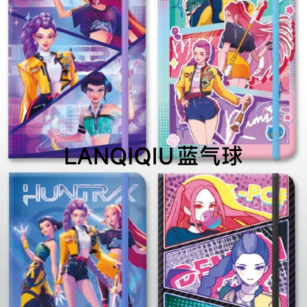 猎魔女团笔记本随身小本子可爱卡通记事本便携记事本