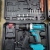 Electric drill electric tool lithium battery set suit plastic box electric wrench