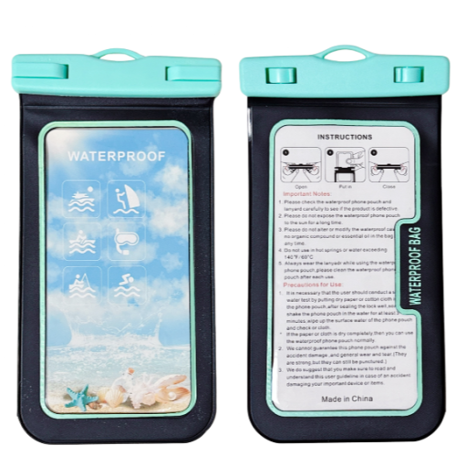 厂家直销大号手机防水袋IPX8潜水漂流户外沙滩防水手机袋 防水套