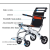 Portable Aluminum Alloy Manual Wheelchair for Elderly and Children, Foldable and Portable Small Travel