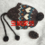 Adult Jacquard Knitted Hat Warm Ear Protection Woolen Cap Outdoor Hat
