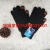 Women's Cashmere-like Autumn and Winter Outdoor Touch Screen Knitted Gloves Jacquard Clover Full Finger Gloves