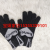 Women's Crystal Mink Letters Love Touch Screen Gloves Autumn and Winter Outdoor Keep Warm Comfortable Knitted Gloves