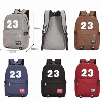 New Popular Wholesale Foreign Trade Casual Fashion Backpack Korean Style Large Capacity Backpack