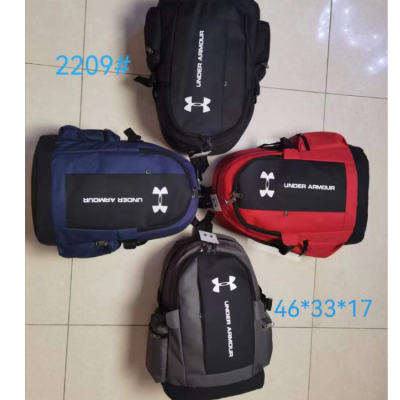 New Backpack Fashion Brand Letters Large Capacity Student Backpack Contrast Color Computer Bag Wholesale