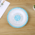 Hotel Western Restaurant Commercial Buffet Plate round Fast Food Plate Rose Printing Pattern Melamine Tableware