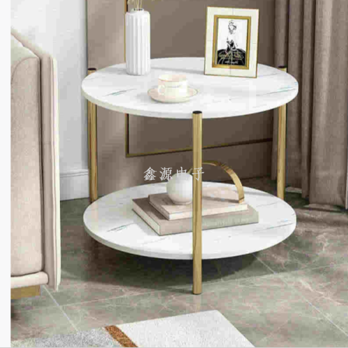 小户型茶几边几可移动小圆桌茶几客厅家用小户型简约床头柜置物架