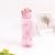 Net Thang-Ga Unicorn Girl Picnic Plastic Cup Large-Capacity Water Cup Portable Direct Drink Cup High Temperature Resistant