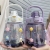 Good-looking Internet Celebrity Straw Cup Female College Student Large Capacity Cute Water Glass Portable Water Bottle Summer Water Bottle