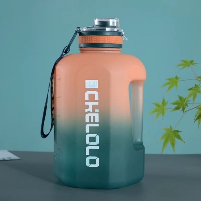 Super-Large Capacity Water Cup Male Sports Fitness Bottle Barrels T Portable Dunton Barrel Space Bottle Female Big Belly Cup
