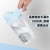 Hand Shake Shaker Meal Replacement Dried Egg White Creative Plastic Water Bottle Sports Fitness Thick Milkshake Mixing Ball Cup with Scale