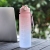 Cross-Border Gradient Color Large Capacity Cup with Straw Girls Portable Portable Plastic Kettle Student Outdoor Sports Tumbler