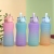 Gradient Color Three-Piece Plastic Cup 2L Large Capacity Sports Sports Bottle Pairs Drinking Cup Wholesale