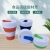 Silicone Folding Cups Portable Mini Hotel Gargle Cup Retractable Compression Soft Travel Office Water Cup