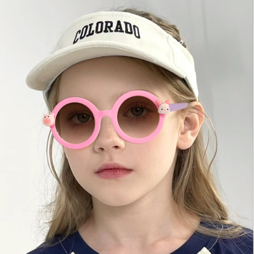 kids sunglasses glasses factory personalized boys and girls sun-resistant sunglasses baby sunglasses all-match children‘s mirror