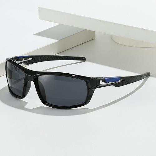 2024 new cross-border fashion large rim sunglasses men and women outdoor running bicycle glass personality riding sports glasses