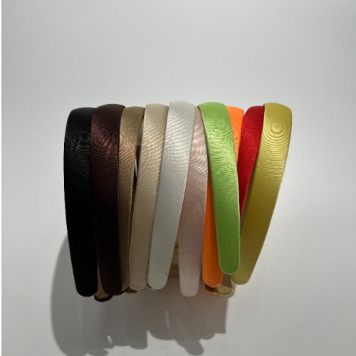 韩风气质纯色色丁光泽缎面发箍 2cm高亮窄版头箍发饰品 洗脸压发