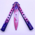 Butterfly Knife Flail Knife Butterfly Free-Swinging Knife Flail Knife Cos Knife Practice Knife Training Knife Toy Flail Knife Not Open Blade