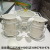 Soup Bowl Jingdezhen Ceramic Soup Pot Set Stone Pattern Soup Pot with Rack Soup Pot Foreign Trade Export Kuwait Soup Pot
