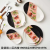 Jingdezhen Porcelain Hand Painted Tableware Japanese Style Tableware Binaural Disc Rectangular Plate Baking Tray