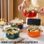 Jingdezhen Ceramic Soup Pot Crown Soup Pot with Lid Dual-Sided Stockpot Soup Bowl