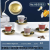 Jingdezhen Ceramic Coffee Set Set 6 Cups 6 Plates Coffee Set Set Gold Plated Coffee Set