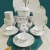 New Jingdezhen Pottery Ceramic Tableware Set Kitchen Supplies Ceramic Tableware Set Ceramic Bowl Ceramic Plate