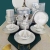 New Jingdezhen Pottery Ceramic Tableware Set Kitchen Supplies Ceramic Tableware Set Ceramic Bowl Ceramic Plate