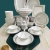 Jingdezhen Pottery Ceramic Tableware Set Ceramic Tableware Set Ceramic Bowl Ceramic Plate Kitchen Supplies Fish Dish