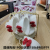 Jingdezhen 6 Cups 6 Plates Coffee Set Set with Rack Coffee Set Afternoon Tea Cup Ceramic Cup Dish