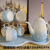 1 Pot 6 Cups 1 Tray Jingdezhen Ceramic Cup European Water Containers British Style Coffee Cup Teapot Set with Tray
