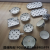 Jingdezhen Ceramic Tableware Parts Ceramic Plate Ceramic Plate Handle Plate Flower-Shaped Plate Binaural Disc Milk Pot