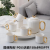 Jingdezhen Ceramic Water Set Set European Water Containers Coffee Cup Ceramic Pot Rotating Plate