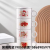 Jingdezhen Ceramic Coffee Cup with Rack 4-Set Ceramic Cups Milk Cup Drinking Cup