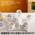 Jingdezhen Dried Fruit Tray Dim Sum Plate Snack Plate Storage Tray Coffee Cup Kitchen Supplies
