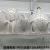Jingdezhen Ceramic Water Set European Style Coffee Set 1 Pot 6 Cups 1 Tray Kitchen Supplies
