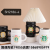 Jingdezhen Ceramic Cup Milk Cup Breakfast Cup Drinking Cup Saucer Coffee Cup Kitchen Supplies