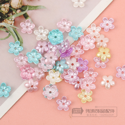 Fresh Simple Jewelry ABS Material Production Archaistic Headdress Accessories DIY Hand-Woven Hairpin Earrings All-Matching