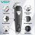 VGR V-676 Hair Trimmer Cordless Professional Leatherwear Barber USB Rechargeable Electric Hair Clipper for Men